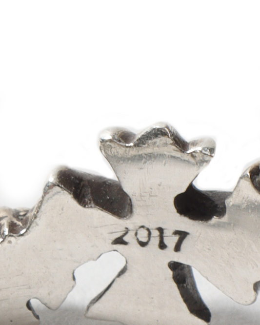 Twisted Crosses Ring