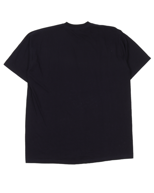 2005 Blue On Blue Box Logo T-Shirt