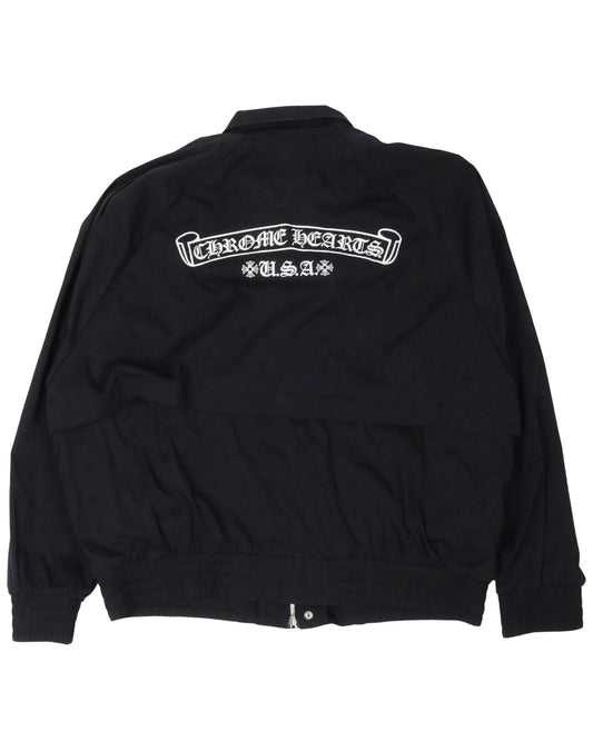 Allover Print Windbreaker Jacket