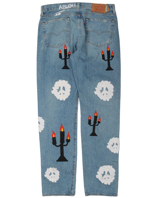 Virgil Abloh Levi's Chain Stitch Jeans