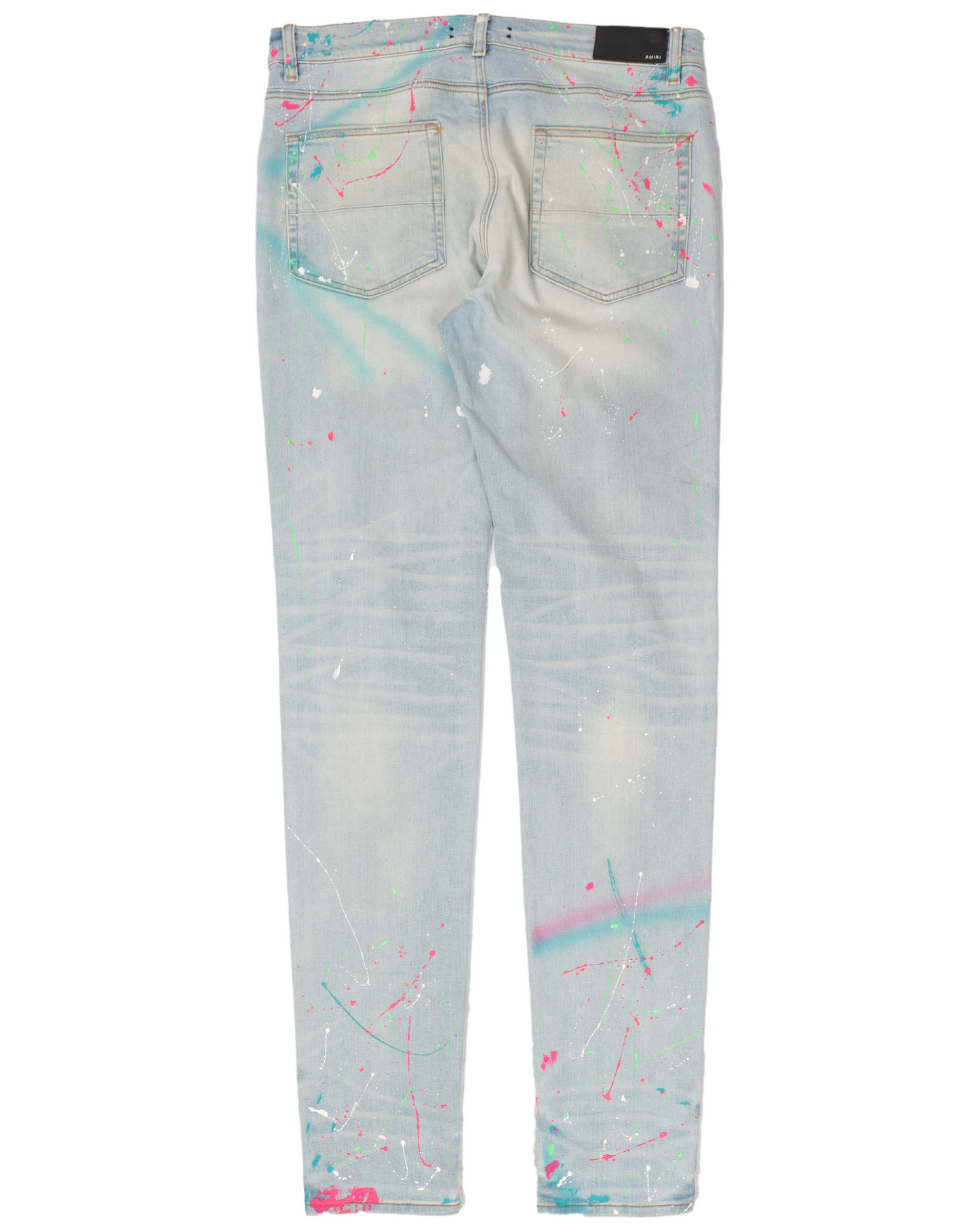 Paint Splatter Denim