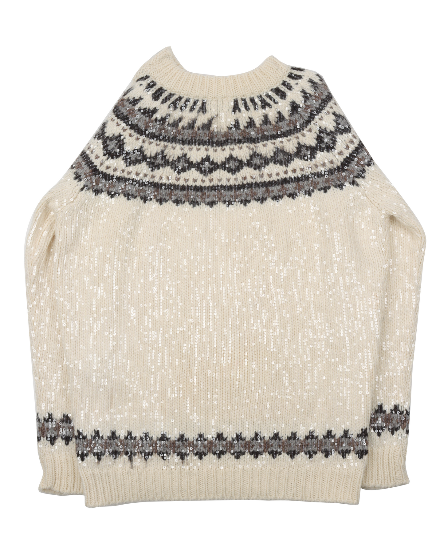 Fair Isle Runway Sequin Sweater (FW13)