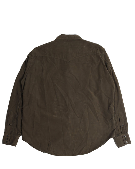 Corduroy Button Up Shirt