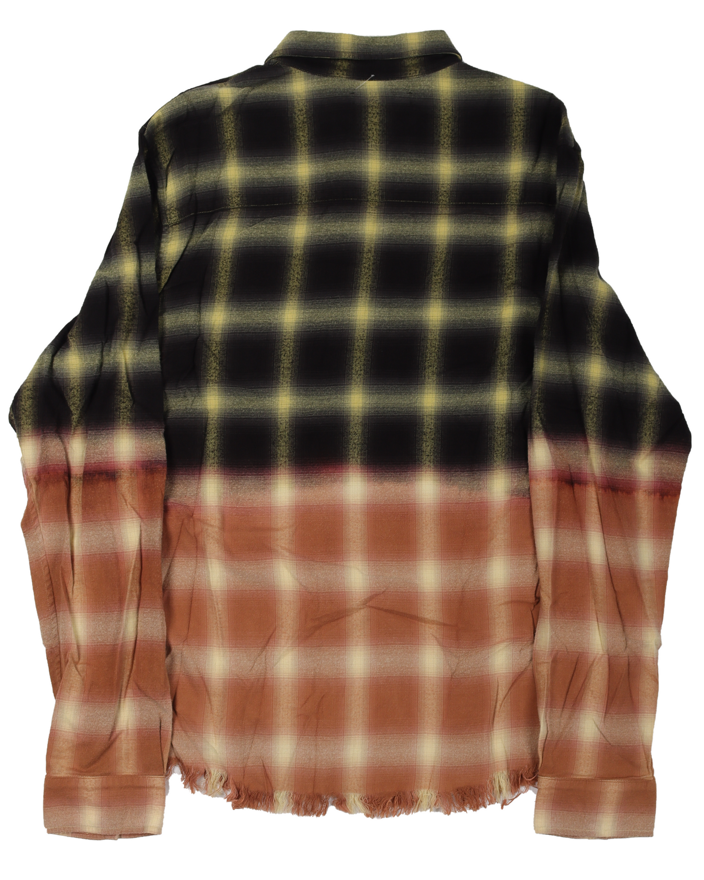 Bleached Shadow Plaid Shirt