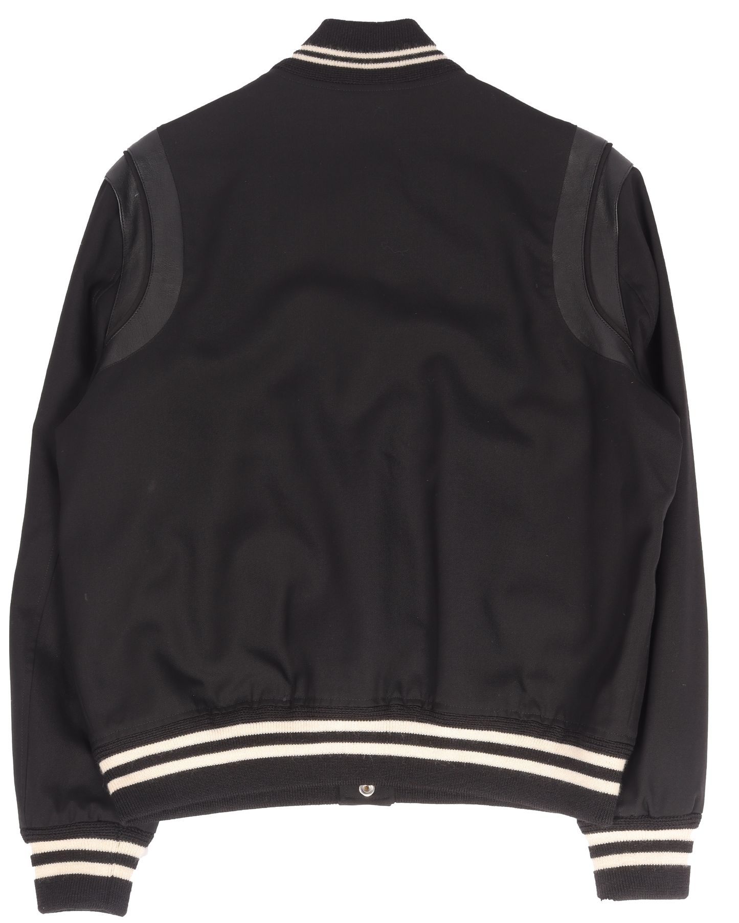 FW15 Leather & Wool Teddy Jacket