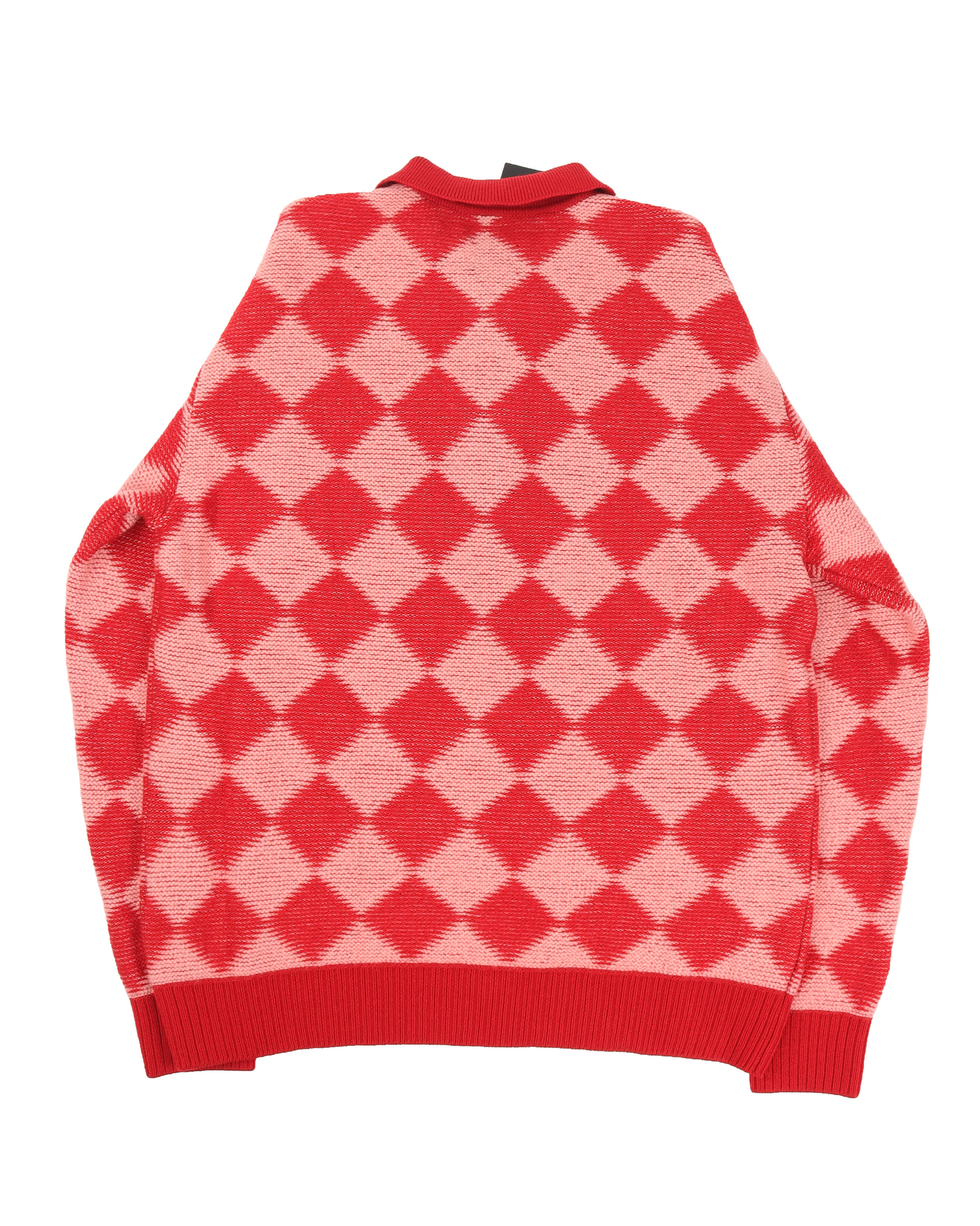 Knit Polo Long Sleeve Shirt