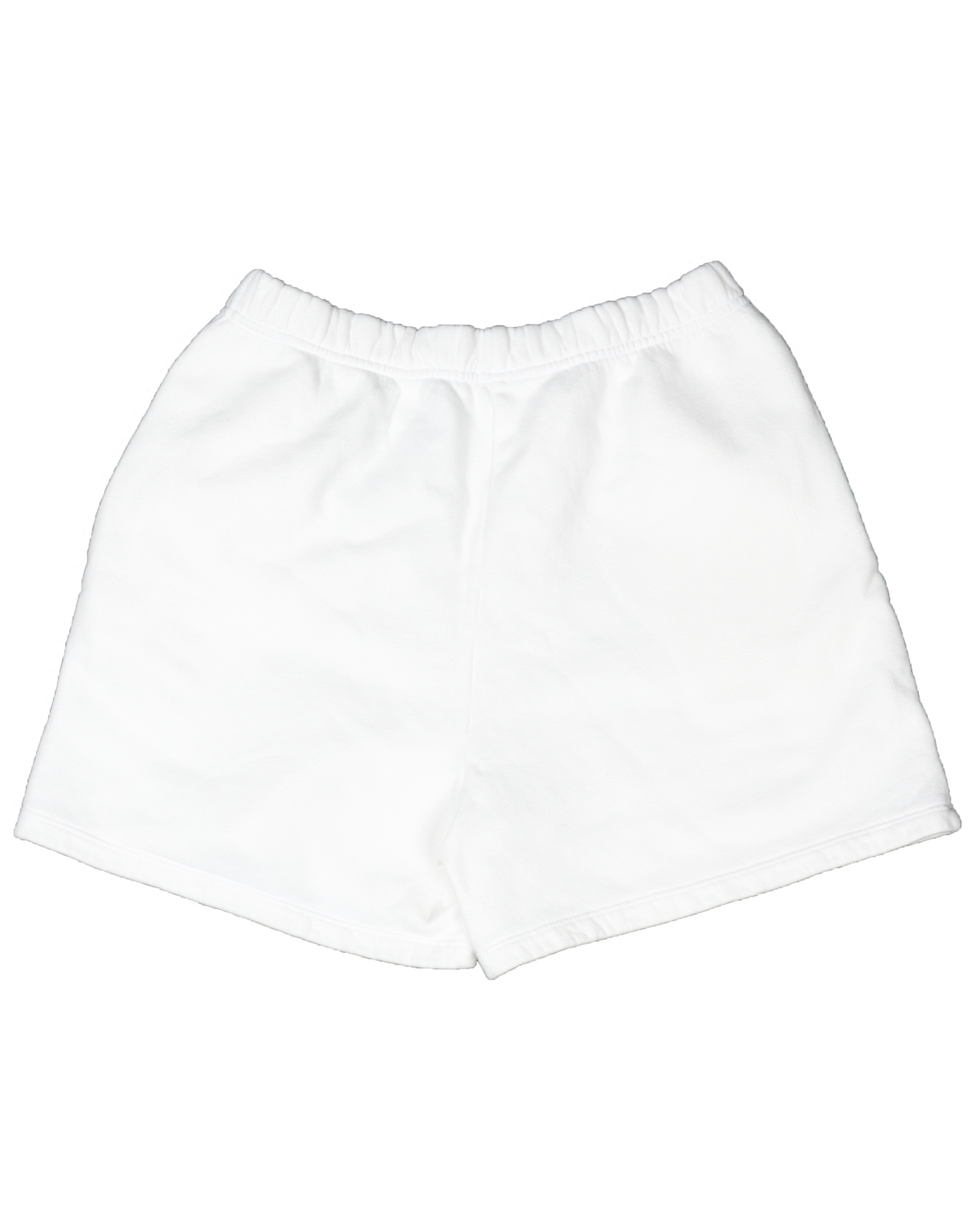 White Cross Sweat Shorts