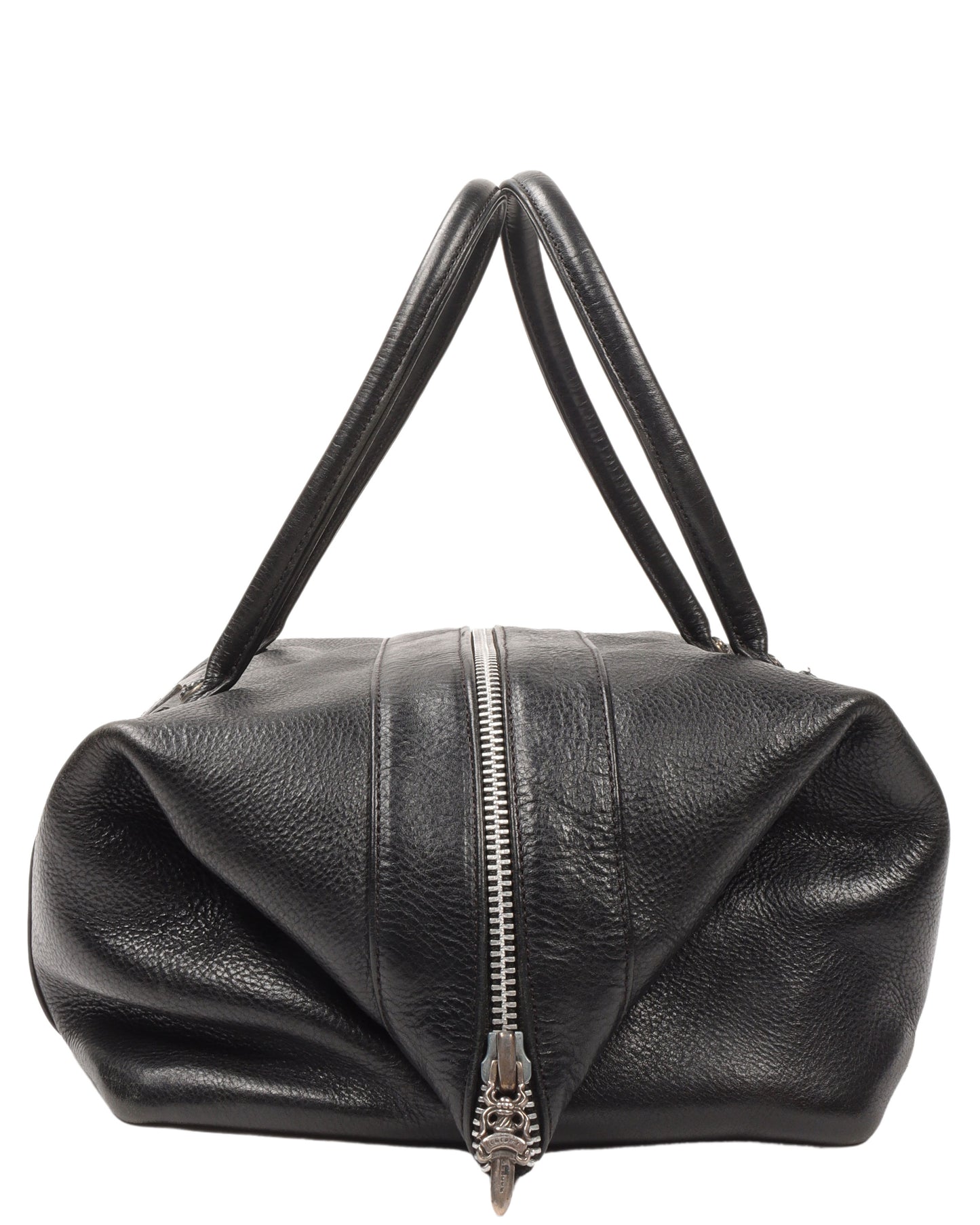 "Fleur De Lis" Leather Medicine Bag