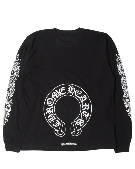 Horseshoe Logo Long Sleeve T-Shirt