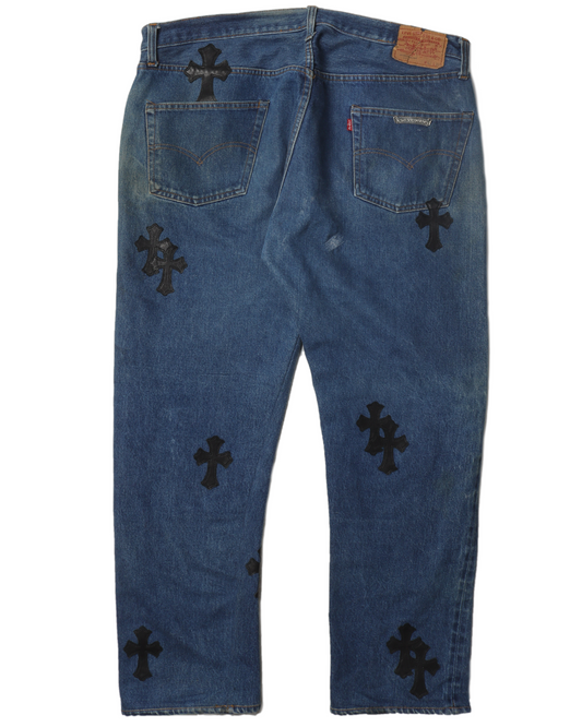 Levi's Black Cross Patch Denim