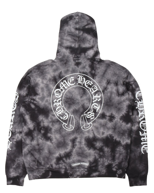 Tie Dye Horseshoe Logo "Fuck You" Hoodie
