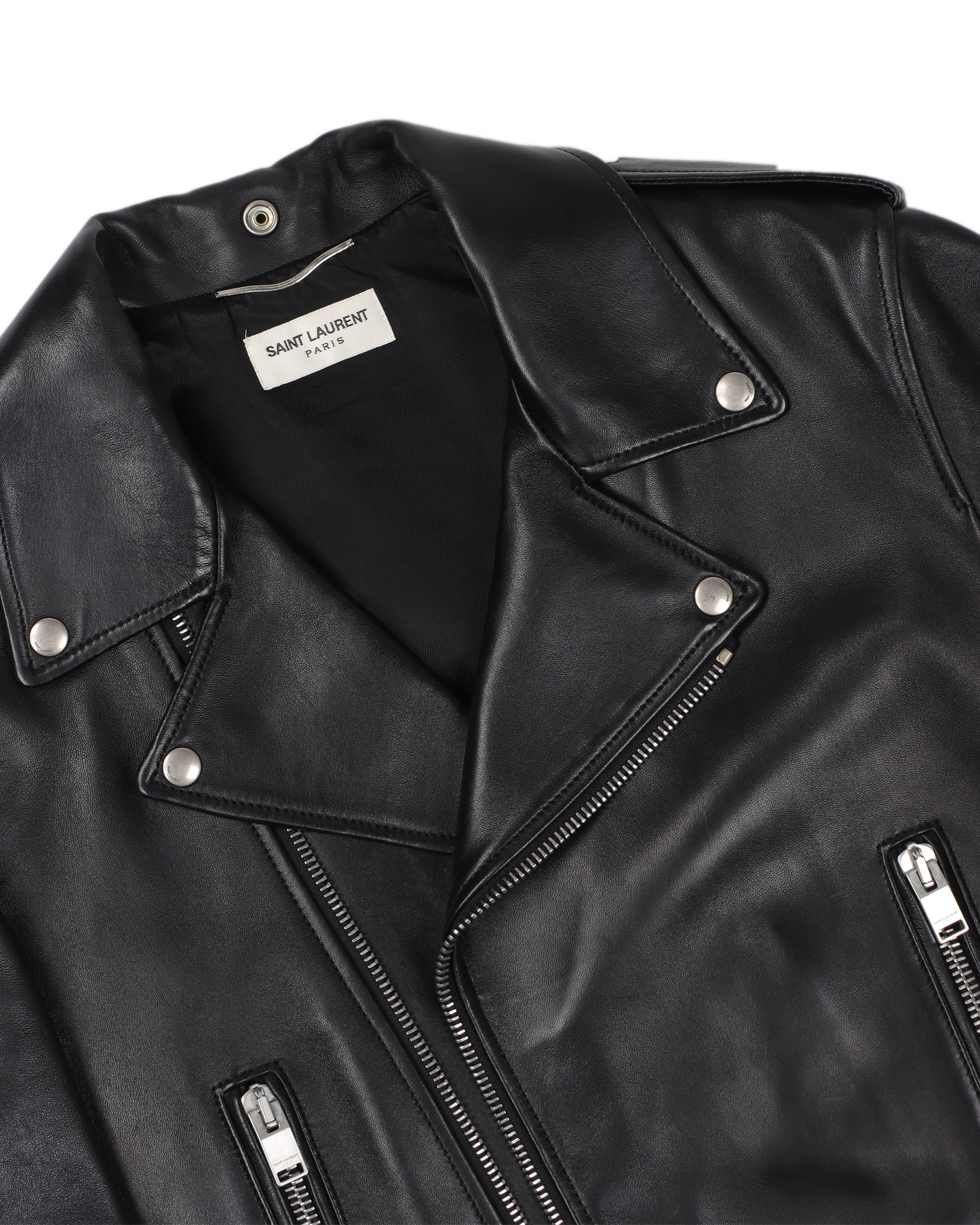 FW13 L01 Lambskin Leather Motorcycle Jacket