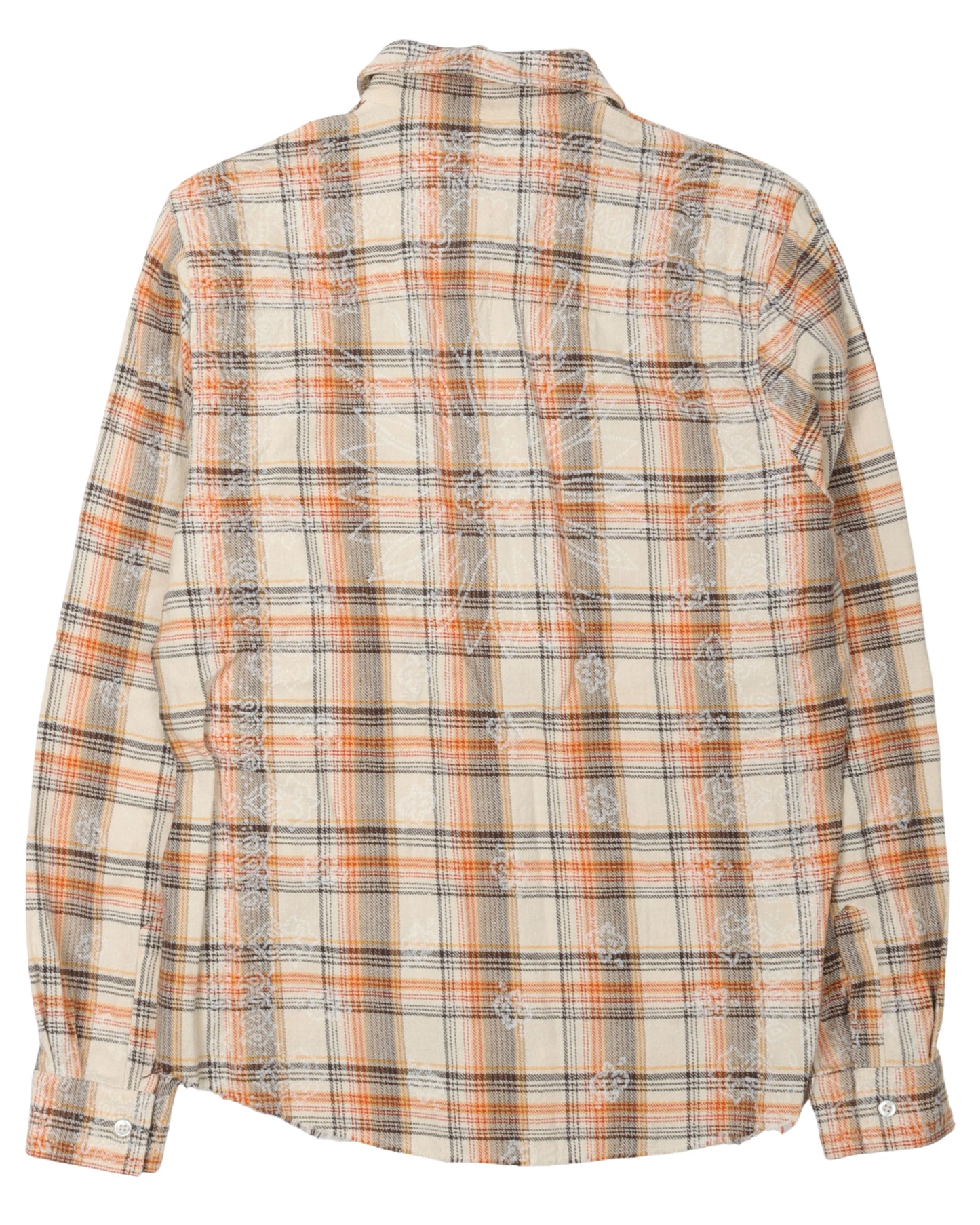 Bleach Bandana Plaid Shirt