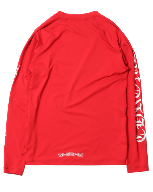 Red Rash Guard