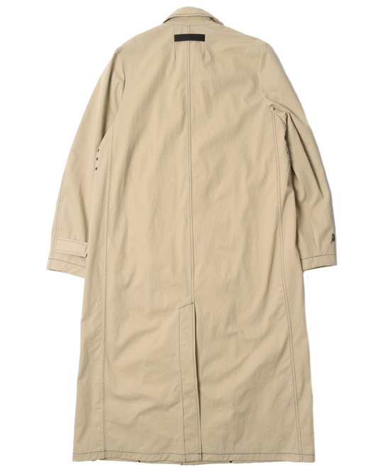 Embroidered Nylon Coat