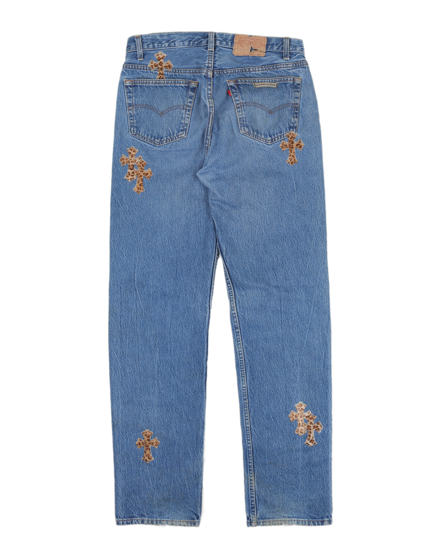 LEVI'S LEOPARD CROSS PATCH DENIM