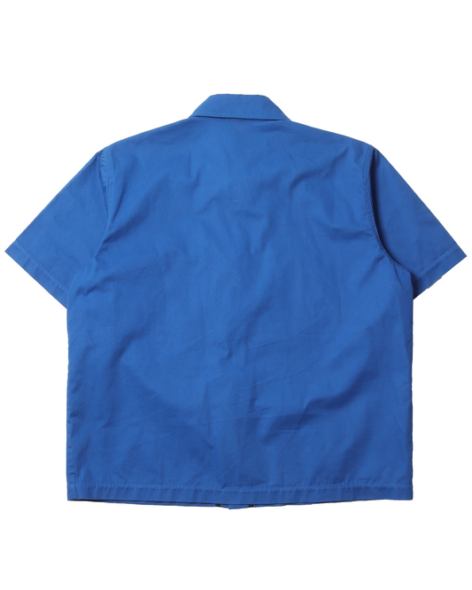 Blue Sex Records Work Shirt Red Lips