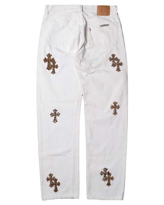 White Levi Jeans