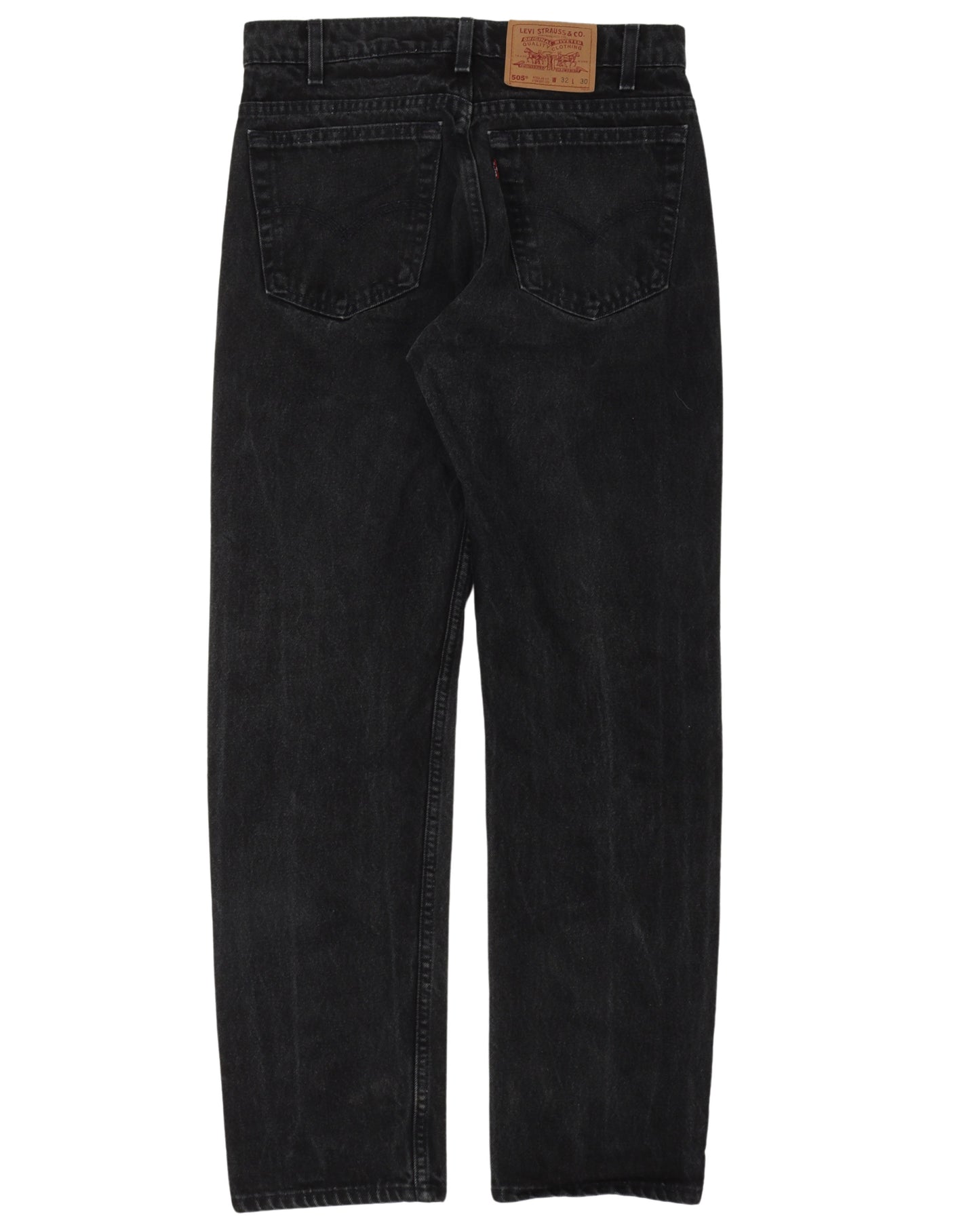 Levi's Black 505 Jeans