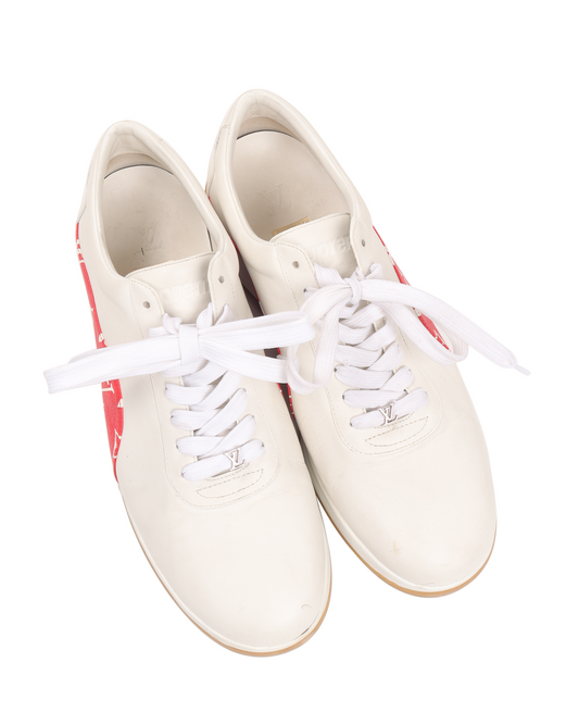 Sport Supreme White Monogram Sneaker