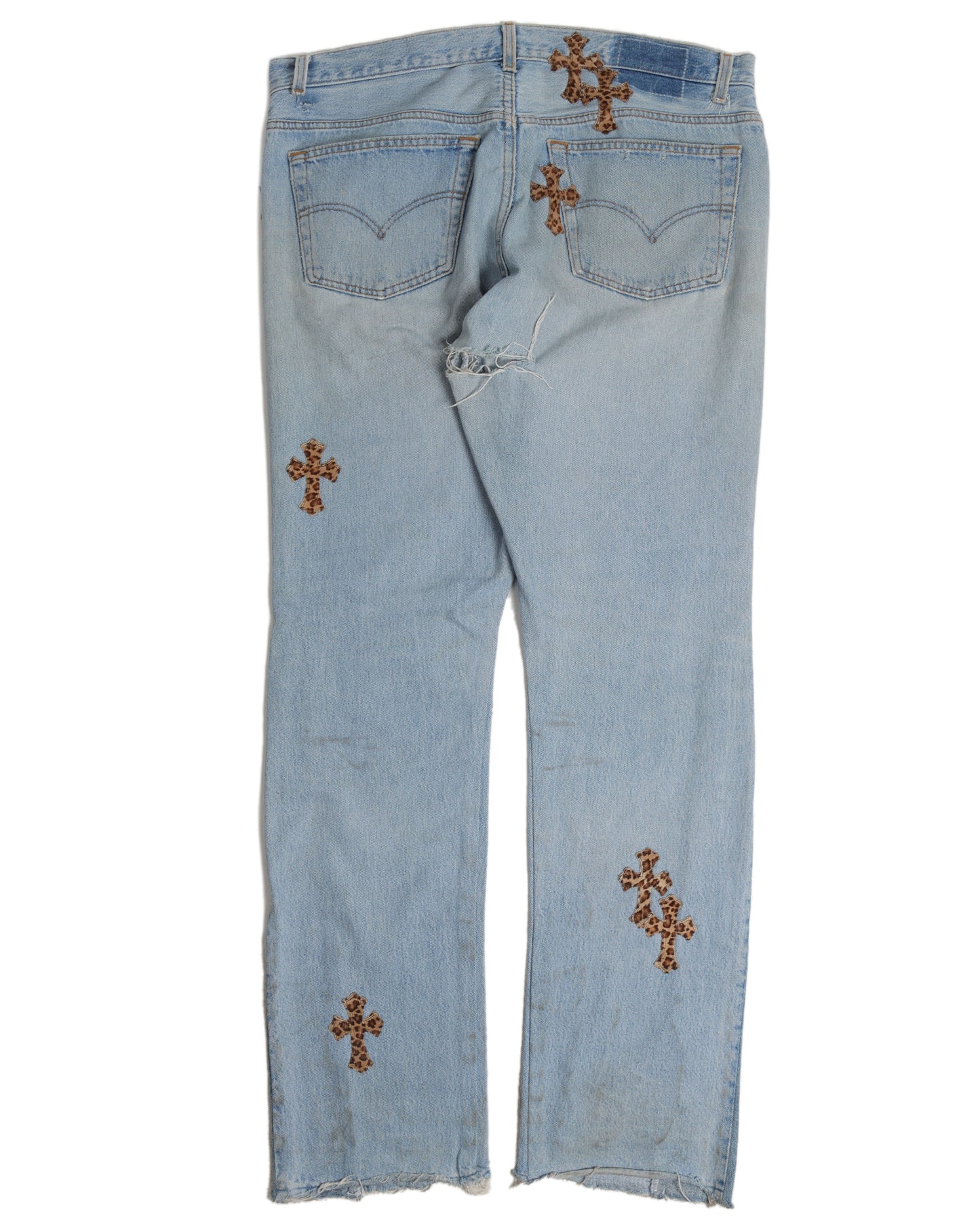 Levi's Leopard Cross Patch Denim