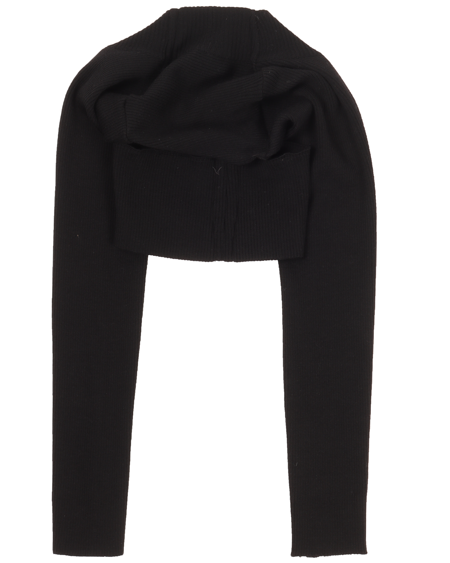 Reworked Crop-Top Sweater