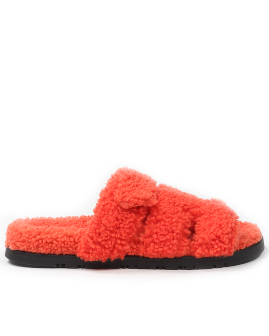 Woolskin Chypre Sandals w/ Velcro Strap