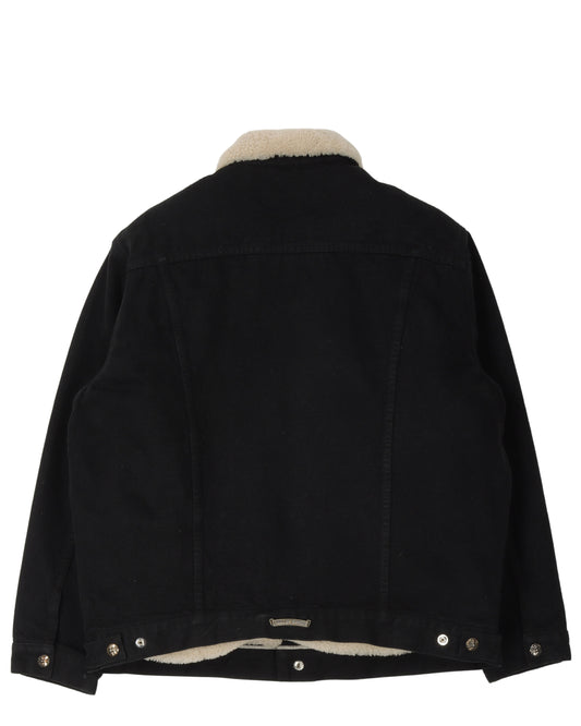 Shearling Denim Jacket