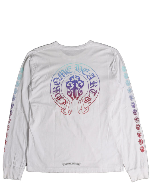 Gradient Dagger Logo T-Shirt