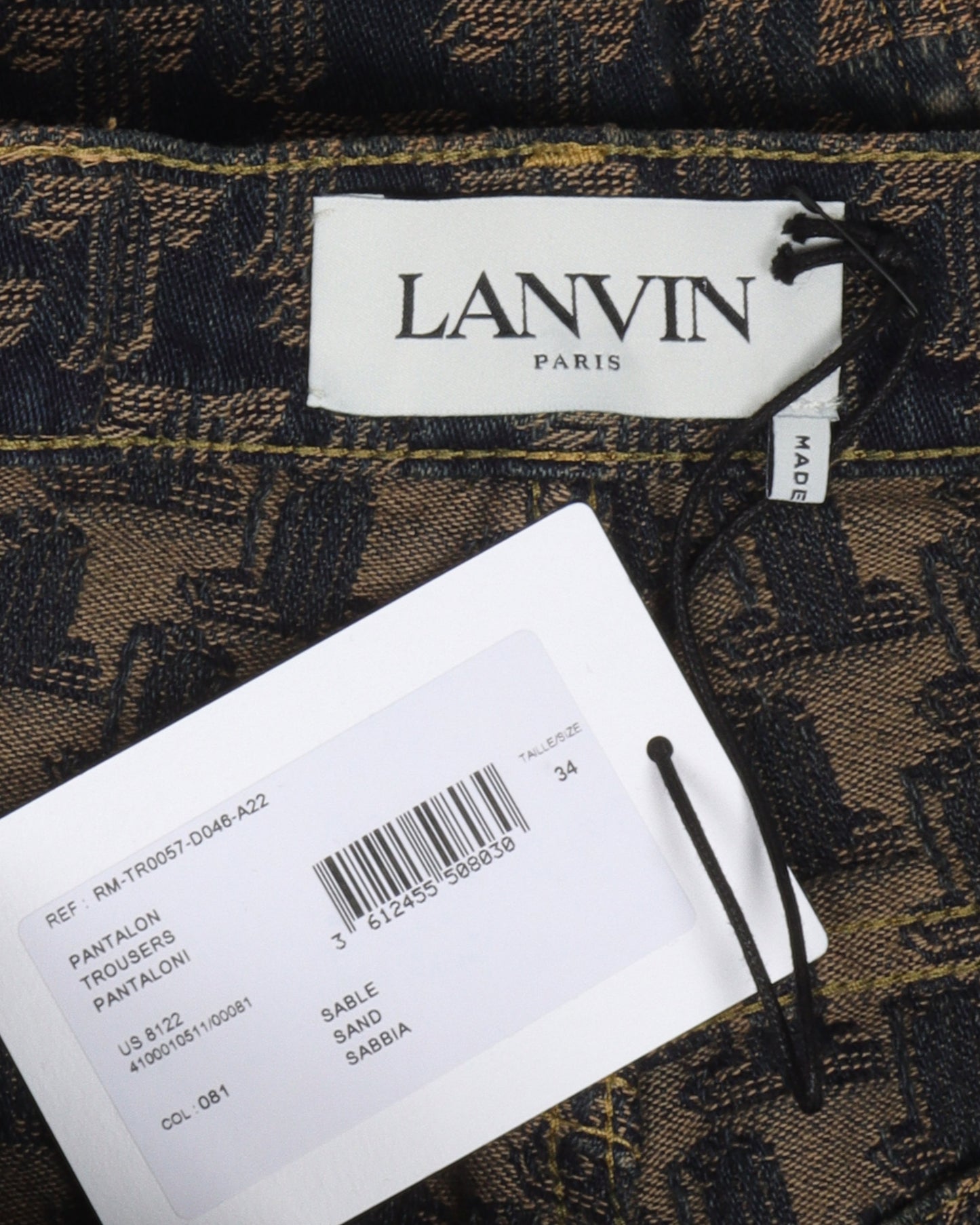 Monogram Denim Jeans