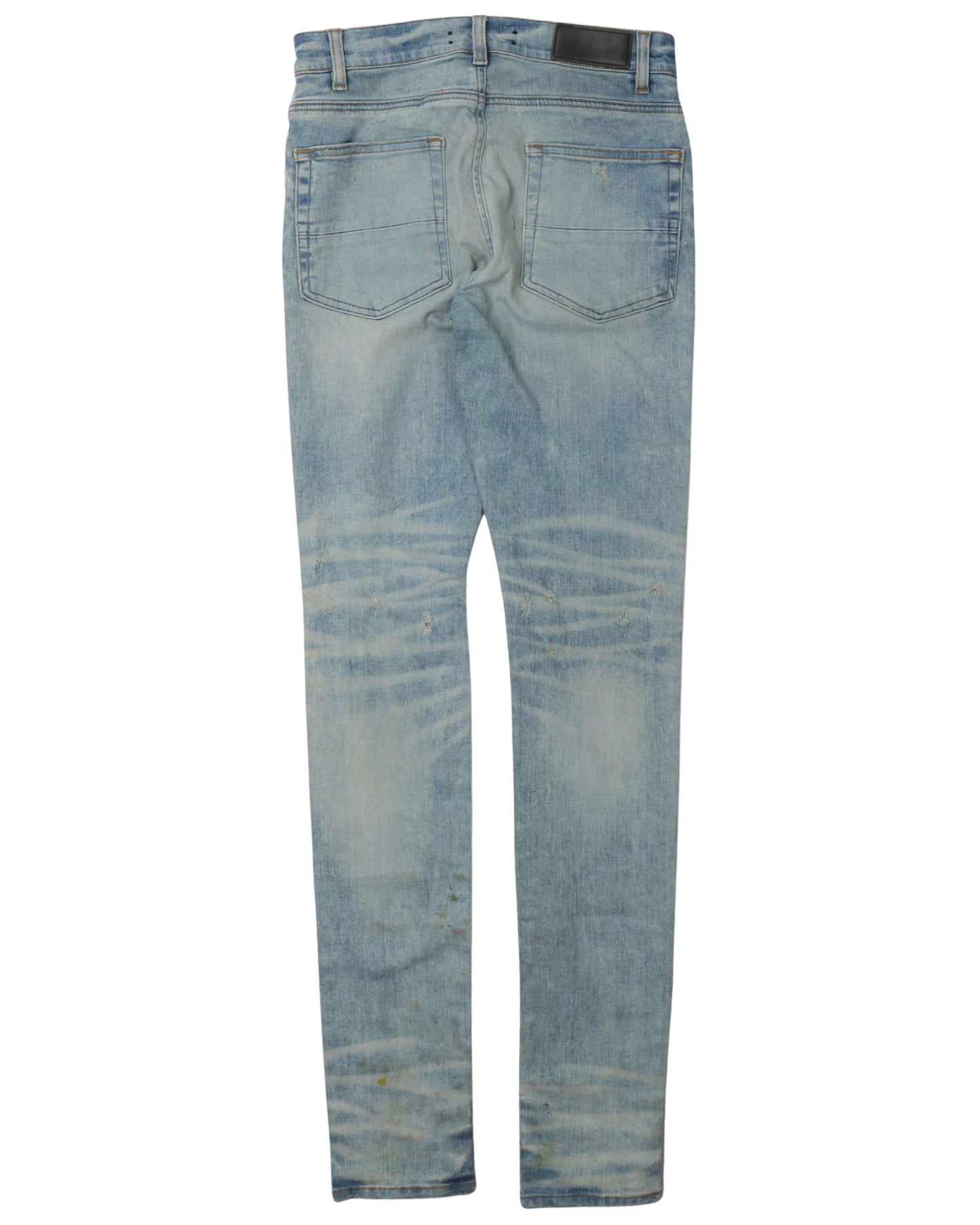 Light Wash Distressed Jeans