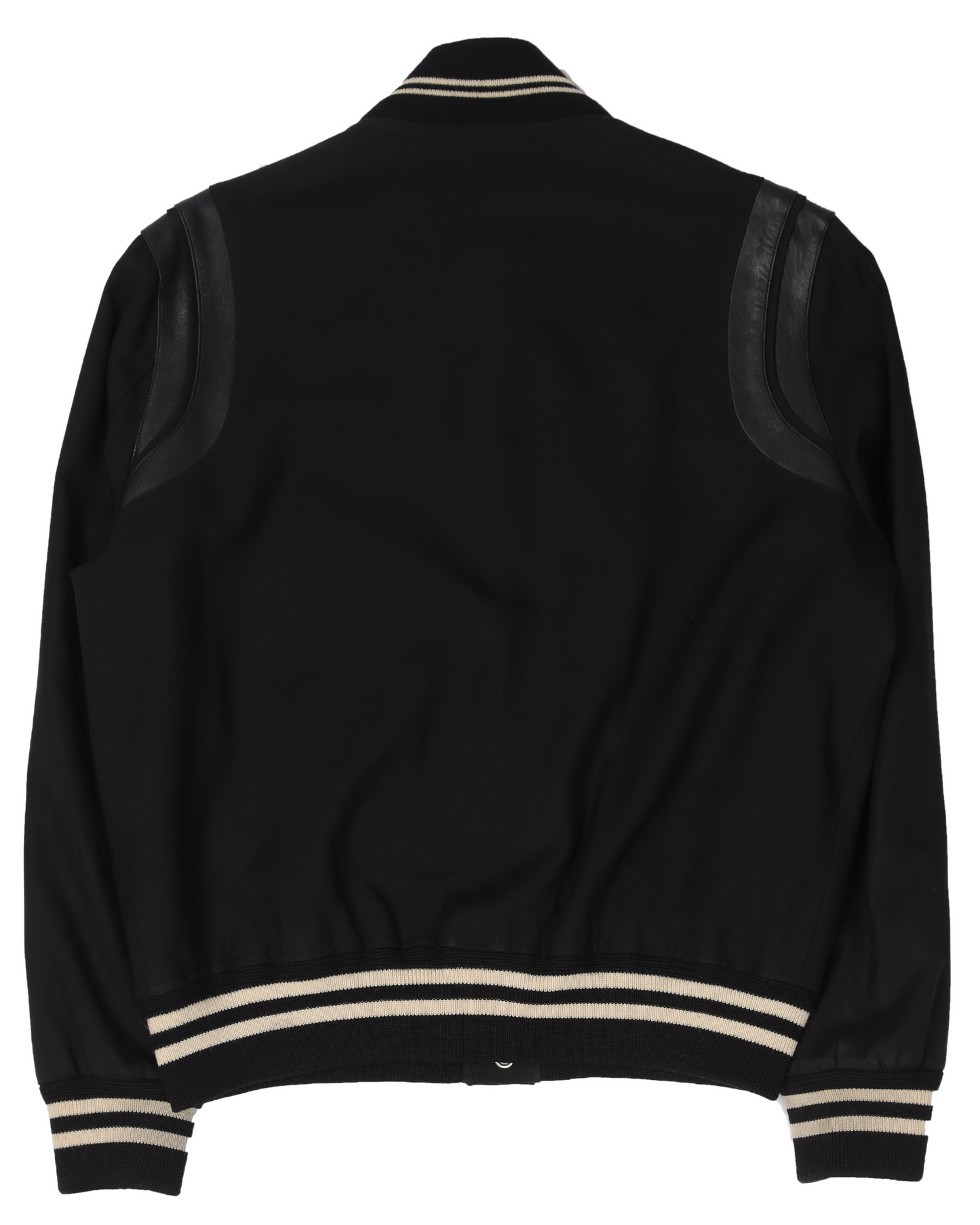 Leather & Wool Teddy Jacket