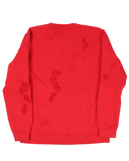 Distressed Logo Sweatshirt FW17