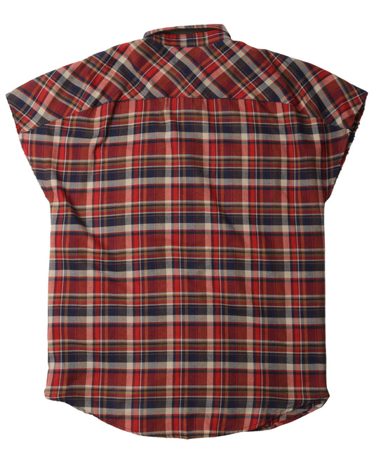 Fourth Collection Sleeveless Flannel Shirt