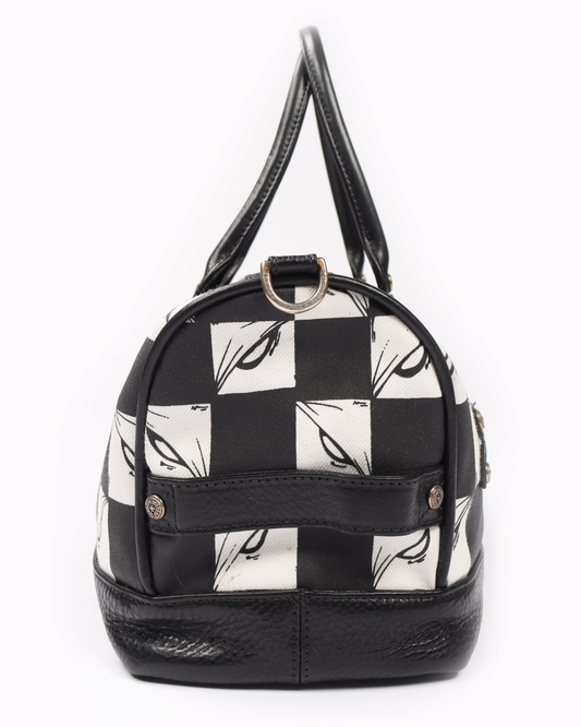 Matty Boy "99 Eyes" Leather & Canvas Bag