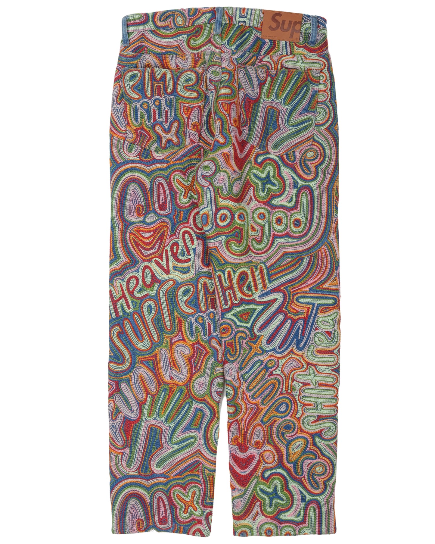 Crocheted Jeans