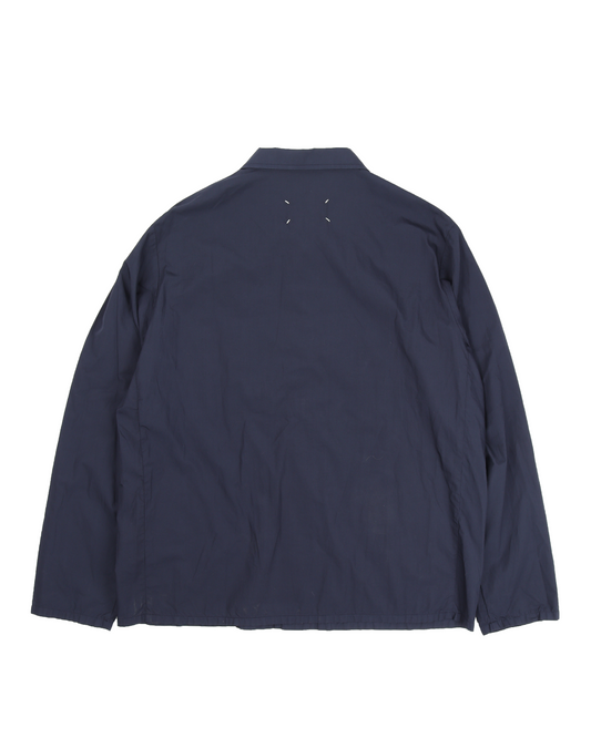 Contrast Stitch Button Shirt