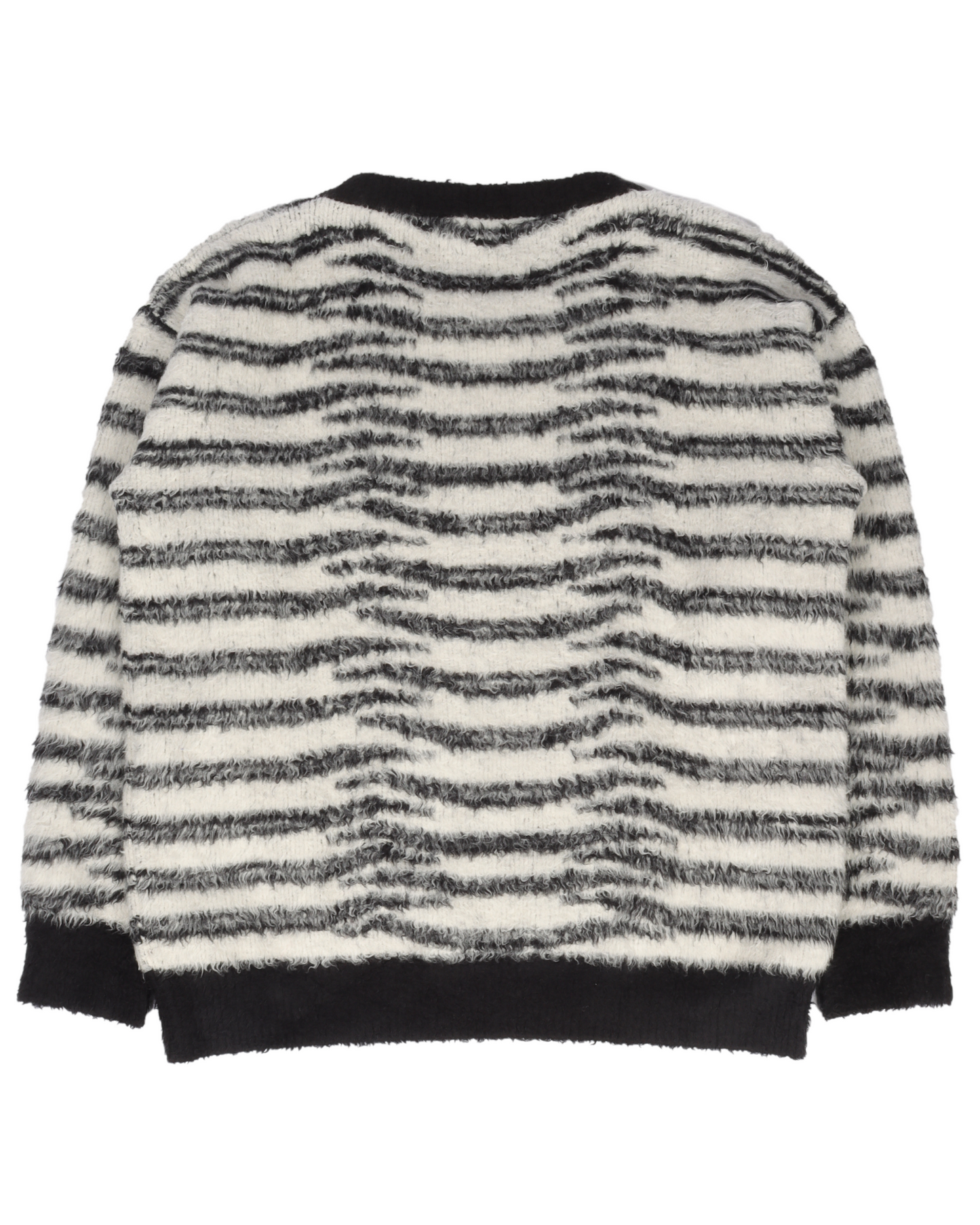 Zebra Knit Sweater
