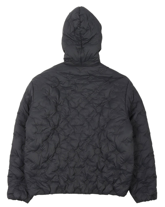 Monogram Quilted Hooded Blouson