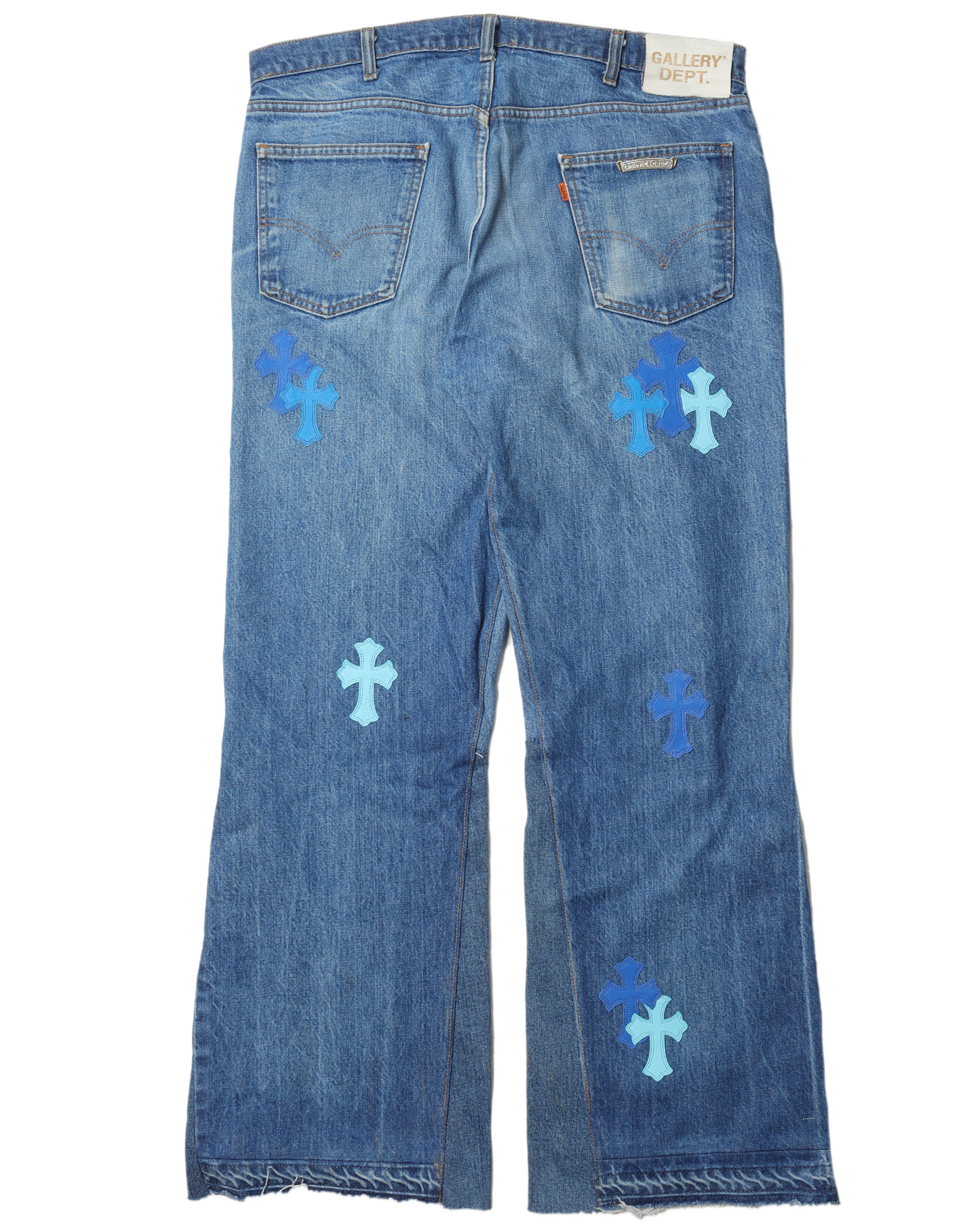 Gallery Dept. "La Flare" Levi's Cross Patch Denim