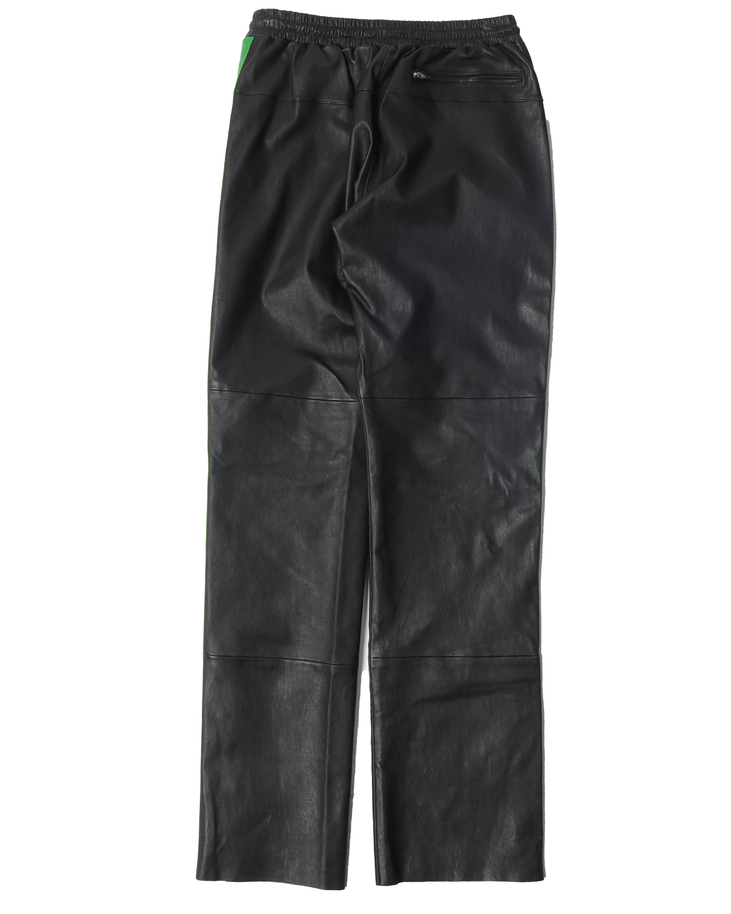 Sample Striped Leather Pants