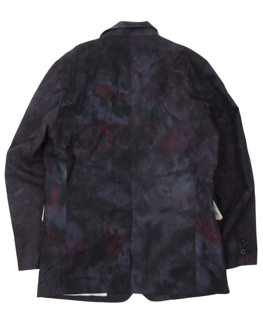 Dyed Blazer Jacket