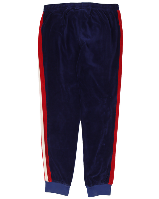 Striped Velour Track Pants