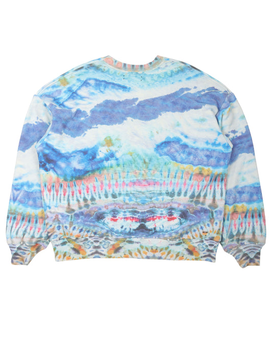 Tie-Dye Crewneck Sweatshirt