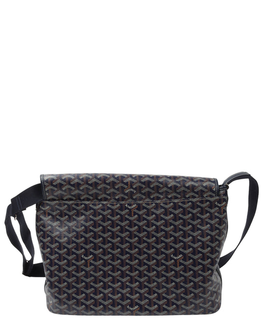 Navy Blue Messenger Bag
