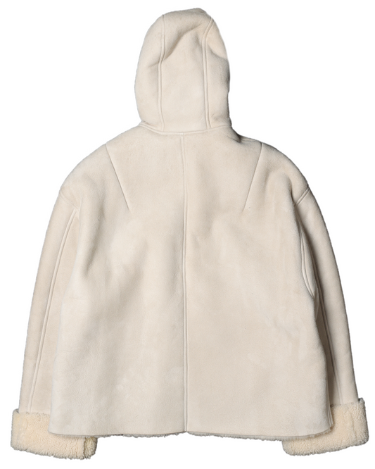 Season 5 Short Shearling Leather Jacket