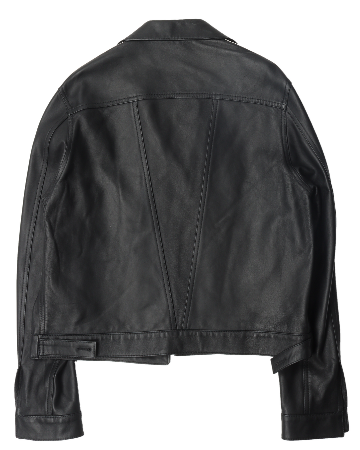 Sample Striped Leather Jacket