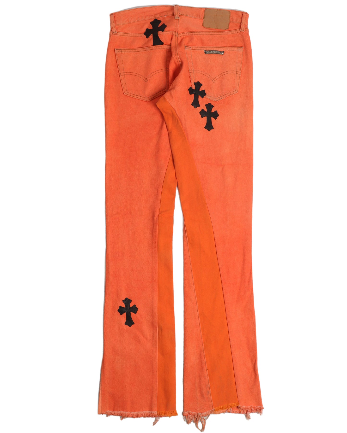 Off-White Levi's Exclusive Flared Cross Patch Denim