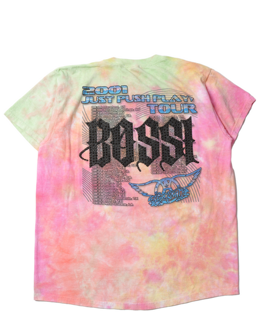 Aerosmith 2001 "Just Push Play" Tour Embellished T-Shirt