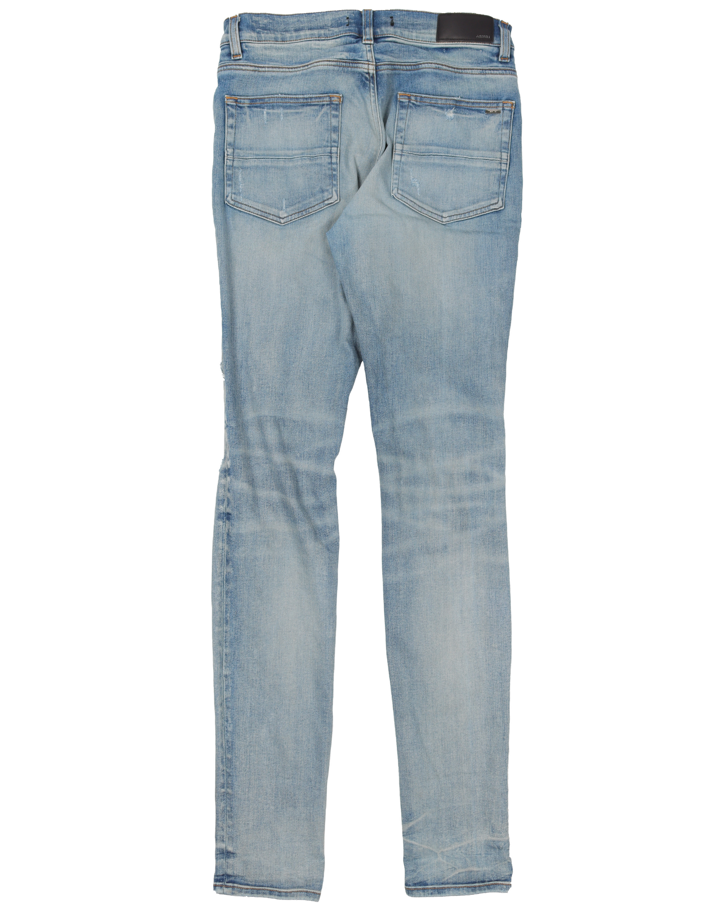 Distressed Stretch Denim